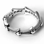 Authentic Chrome Hearts Cross Tail Ring – 925 Sterling Silver